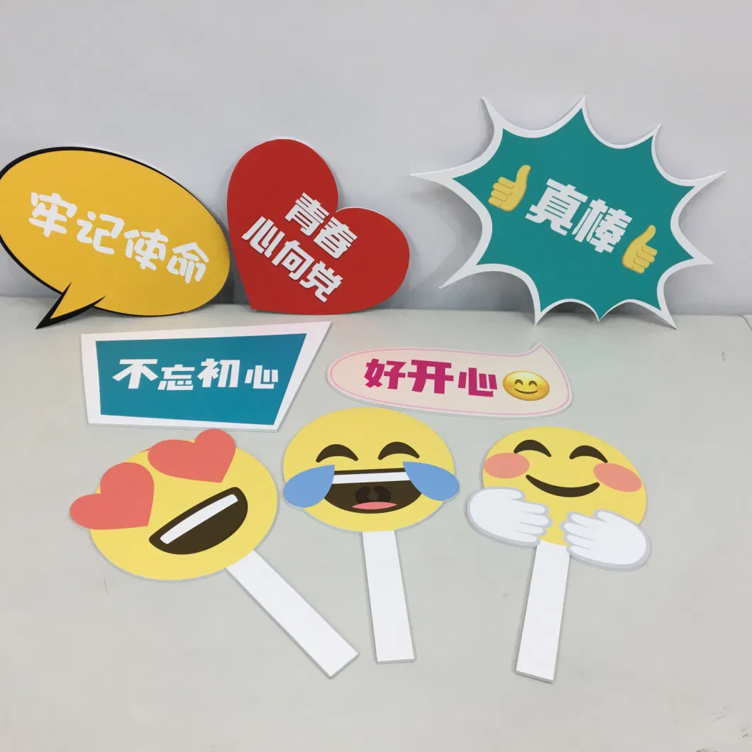 Customized Baby Shower PVC Sign Board Photo Booth Props